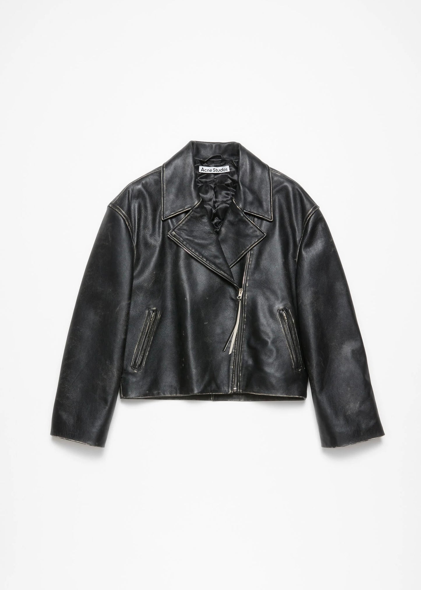 Acne Studios LEATHER JACKET Black