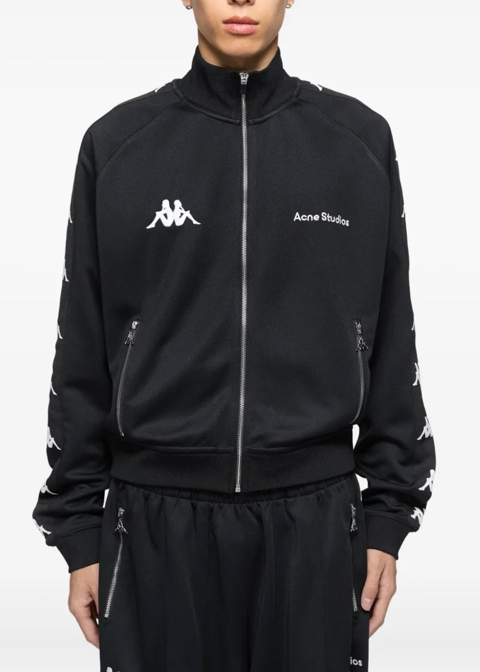 Acne Studios x Kappa zip-up Hoodie