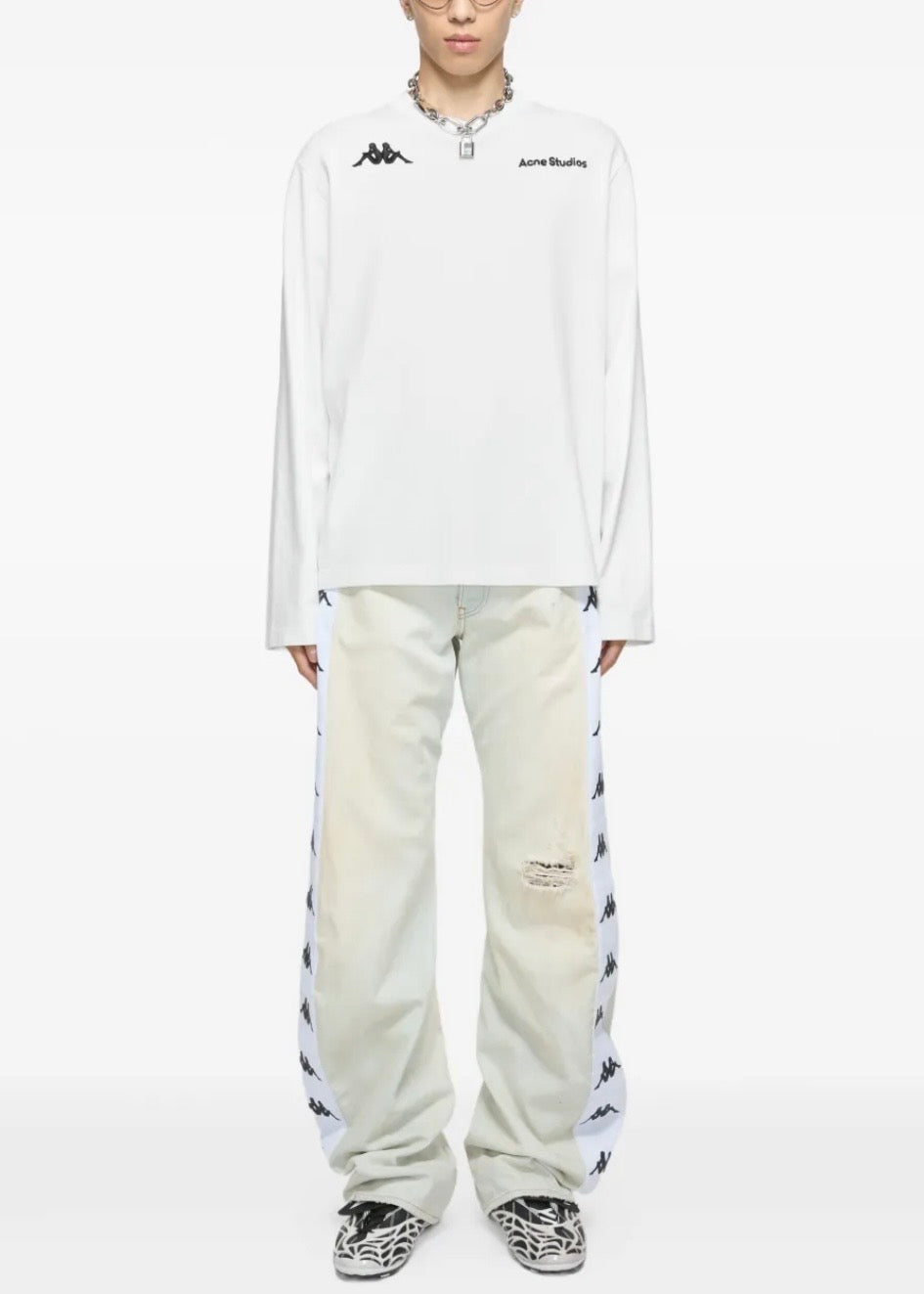 Acne Studios x Kappa logo t-shirt