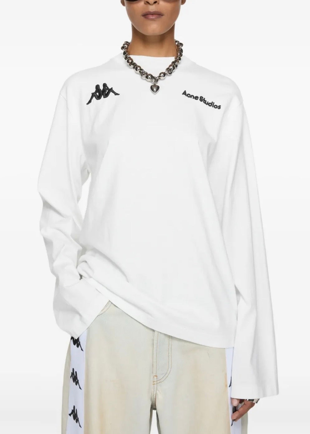 Acne Studios x Kappa logo t-shirt