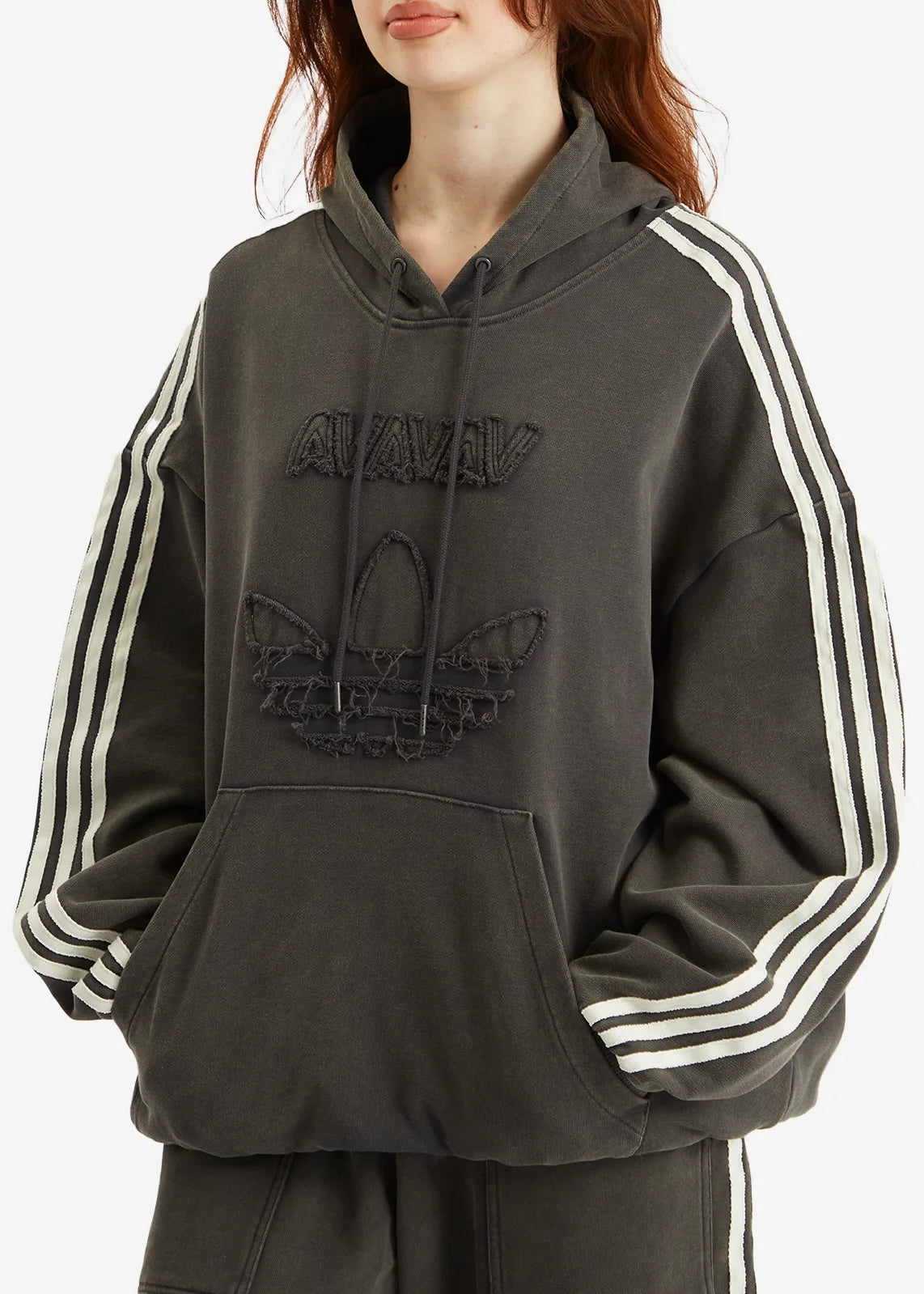adidas x Avavav logo-embroidered hoodie