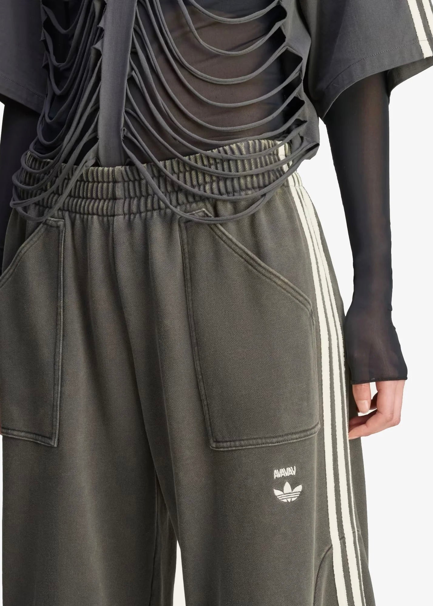 ADIDAS X AVAVAV PLEATED TRACK PANT