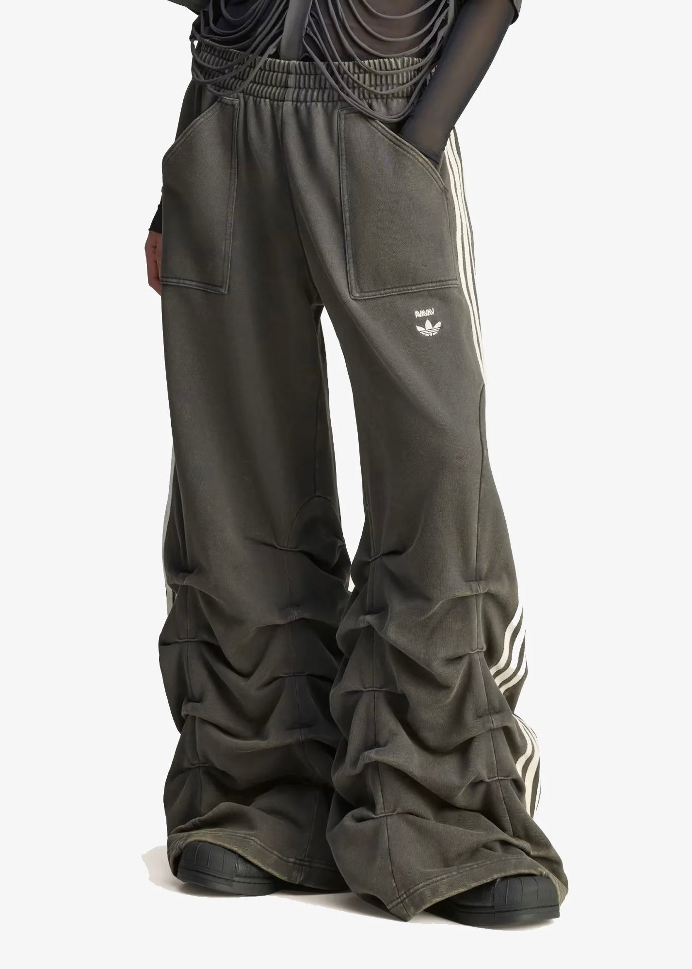 ADIDAS X AVAVAV PLEATED TRACK PANT
