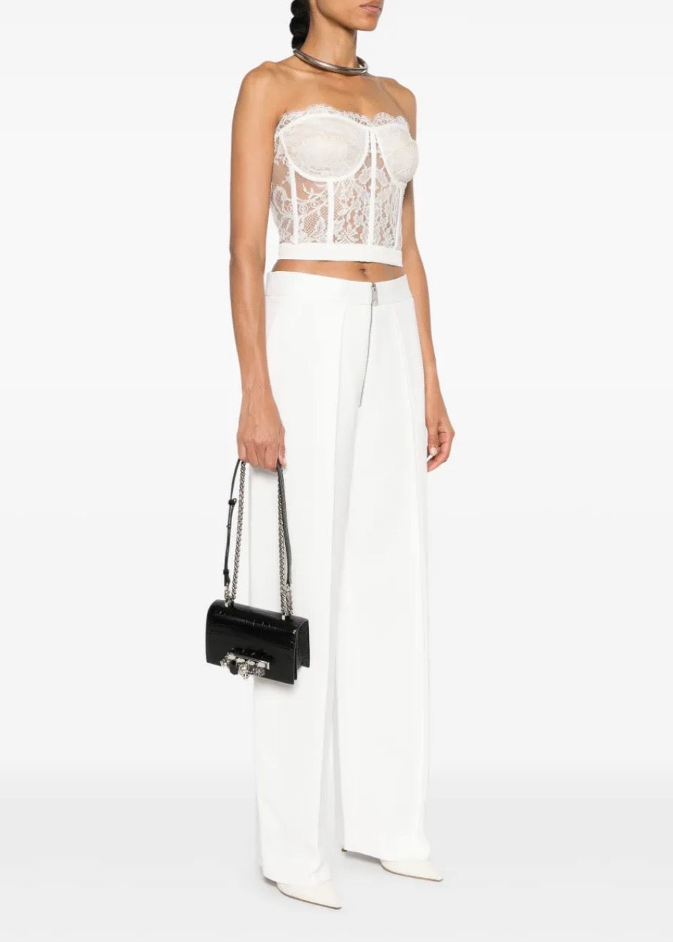 Alexander McQueen Mini Jewelled Crossbody Bag