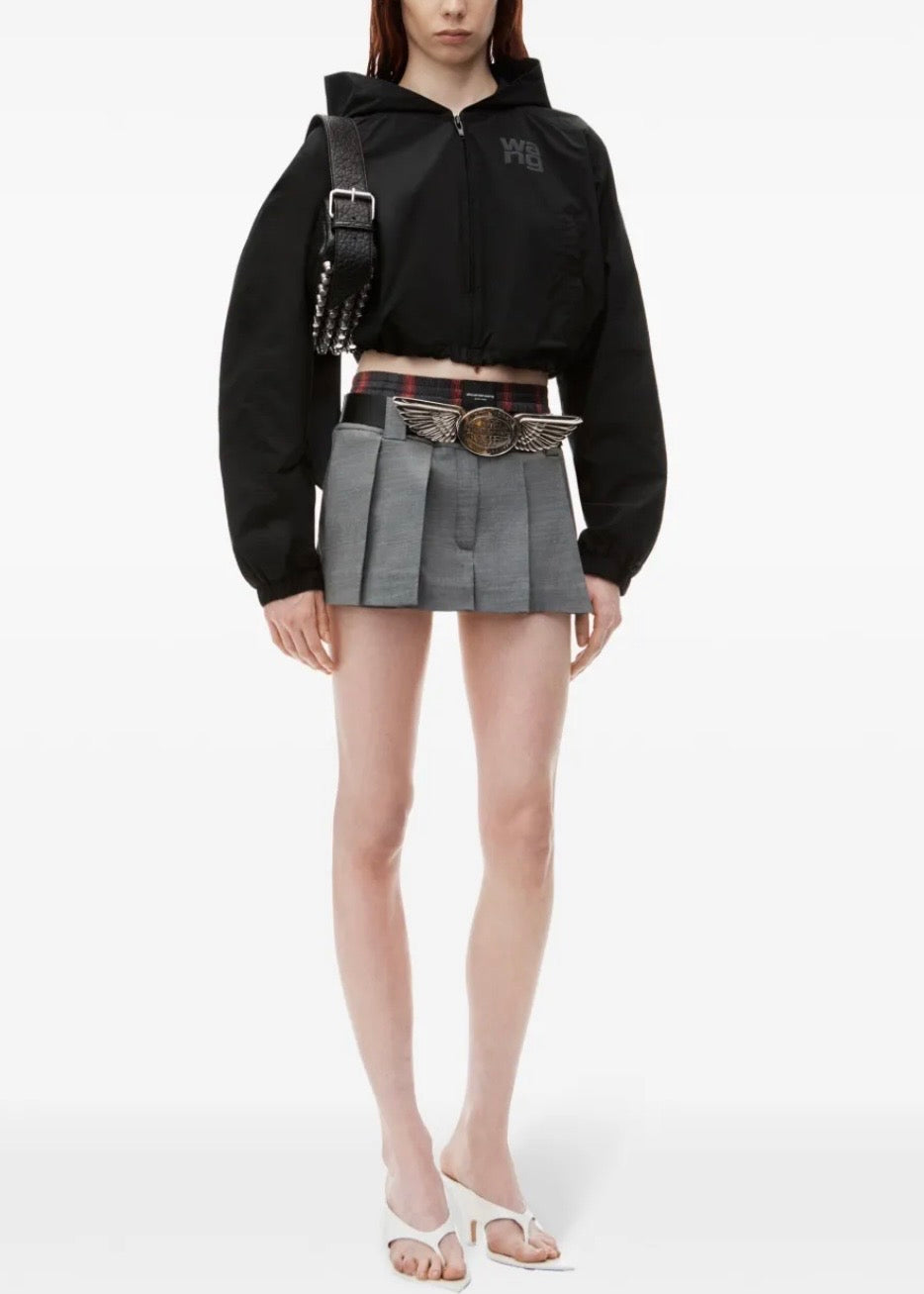 Alexander Wang Zip-Up Cropped Jacket