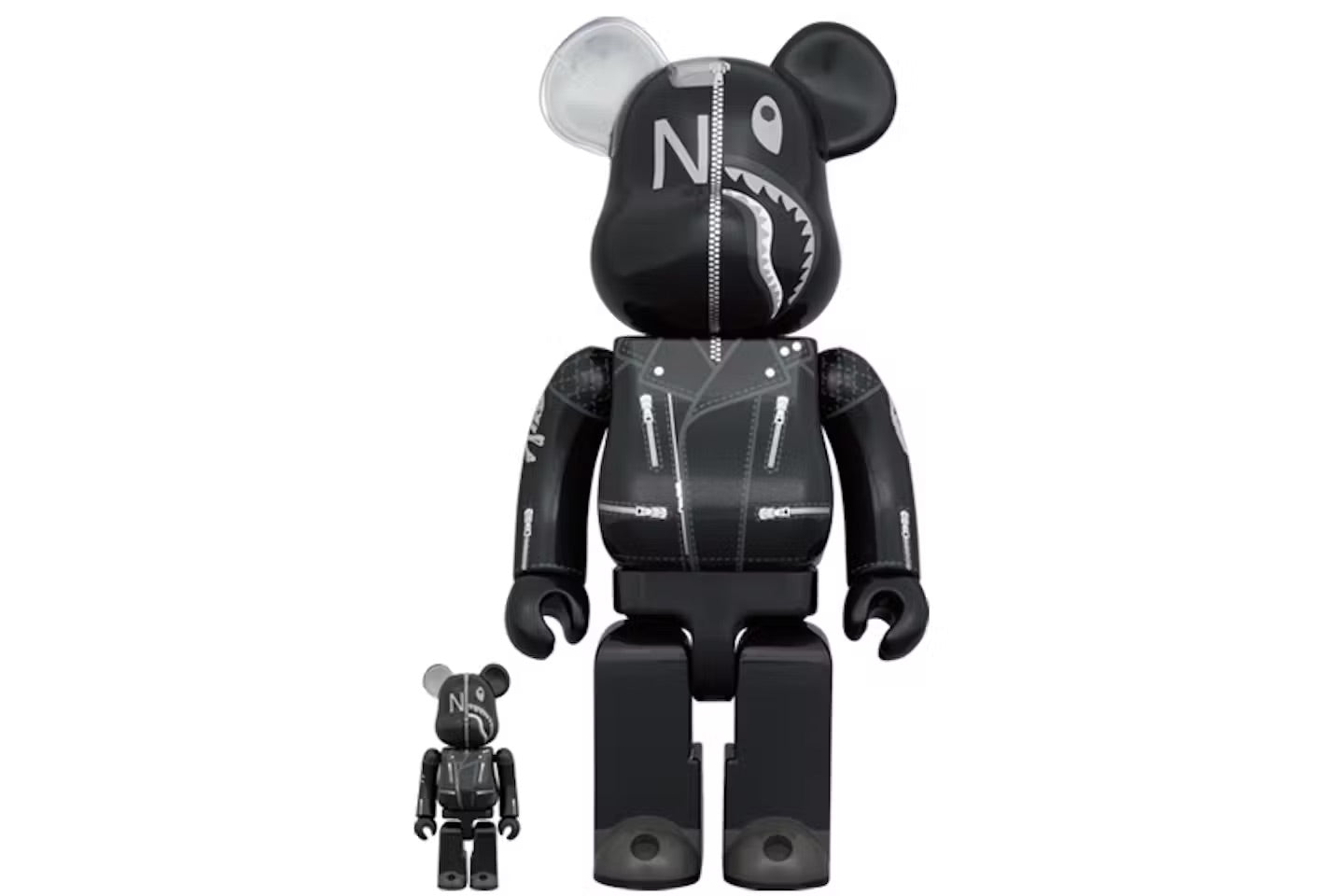 Bearbrick x A Bathing Ape x Neighborhood 100% & 400% Set