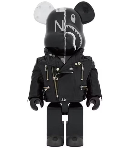Bearbrick x A Bathing Ape x Neighborhood 1000%