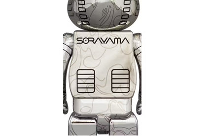 Bearbrick x BAPE x Hajime Sorayama Camo Shark 100% & 400% Set