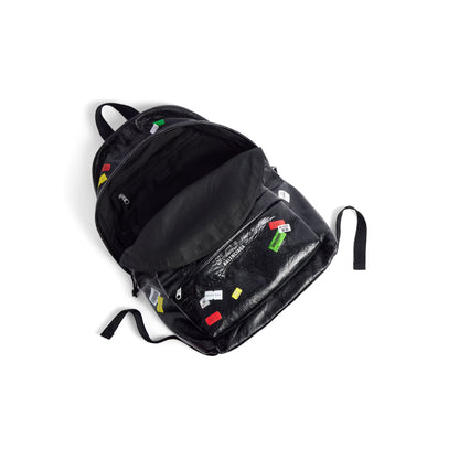 Balenciaga Explorer Backpack in Black/multicolor