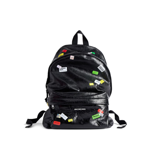 Balenciaga Explorer Backpack in Black/multicolor