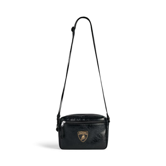 Balenciaga | Automobili Lamborghini Explorer Shoulder Bag in Black