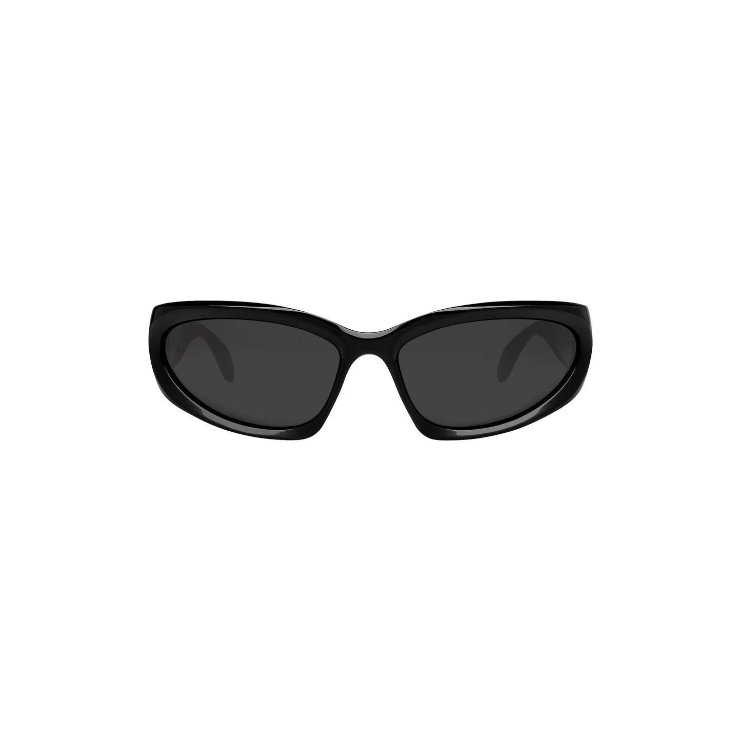 Balenciaga Swift Oval Sunglasses in Black