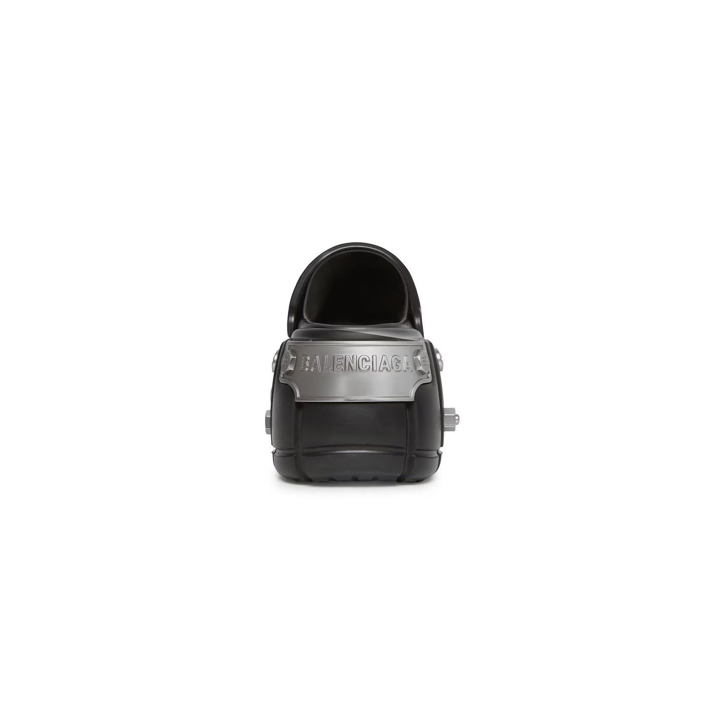 Balenciaga HardCrocs™ Mule in black rubber