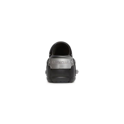 Balenciaga HardCrocs™ Mule in black rubber