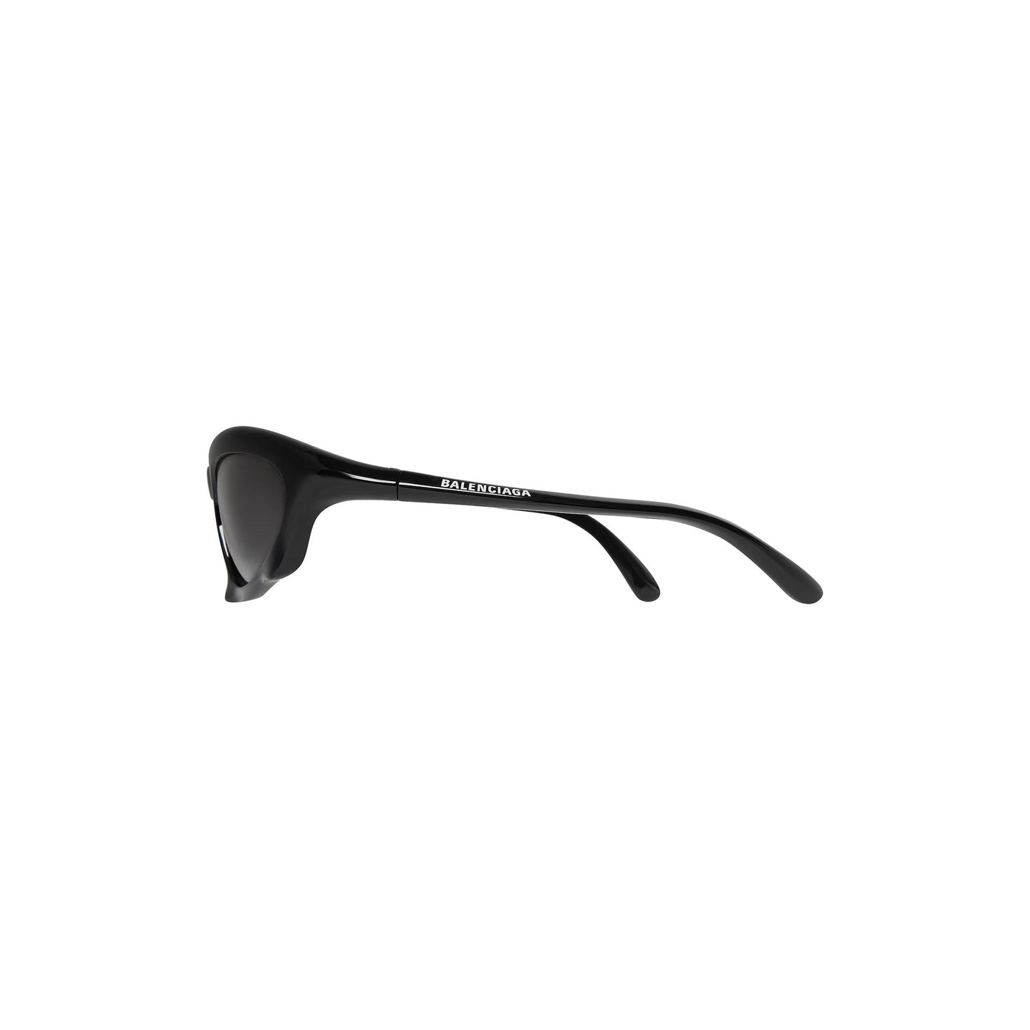Balenciaga Bat Rectangle Sunglasses in Black