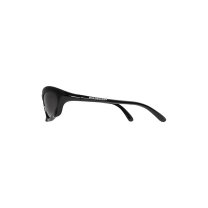 Balenciaga Bat Rectangle Sunglasses in Black
