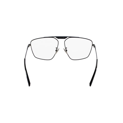 Balenciaga Tag 2.0 Navigator Eyeglasses in Dark Silver