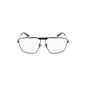 Balenciaga Tag 2.0 Navigator Eyeglasses in Dark Silver