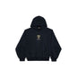 Balenciaga I Automobili Lamborghini Hoodie Medium Fit in Black Faded