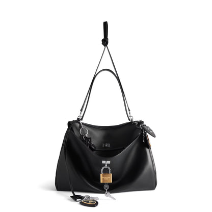 Balenciaga | Automobili Lamborghini Rodeo Handbag Large With Charms in Black