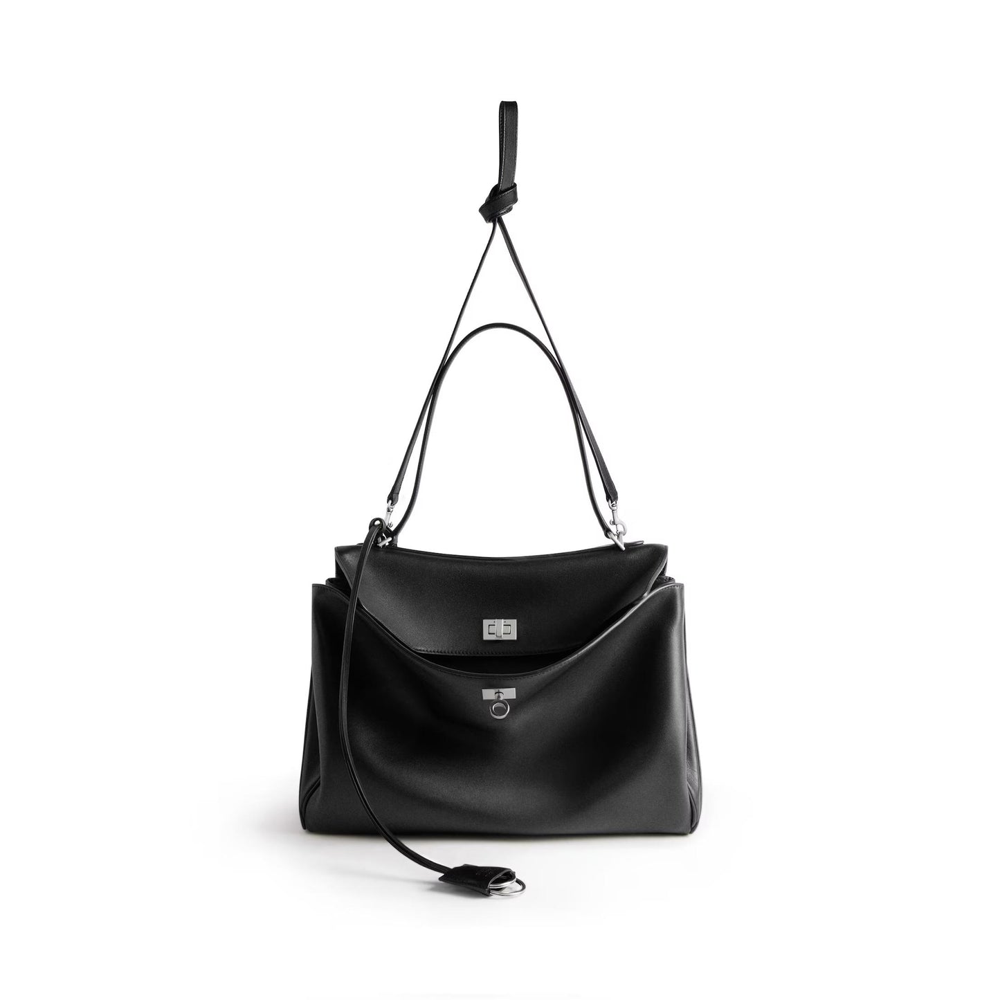 Balenciaga Rodeo Handbag Medium in Black