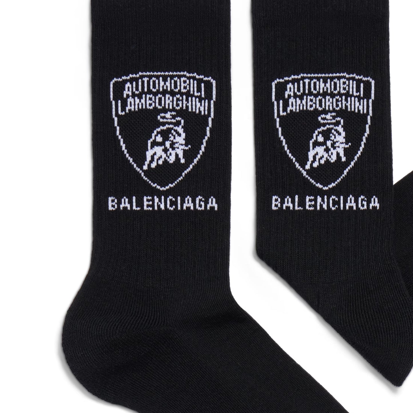 Balenciaga I Automobili Lamborghini Socks in Black/white