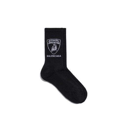 Balenciaga I Automobili Lamborghini Socks in Black/white