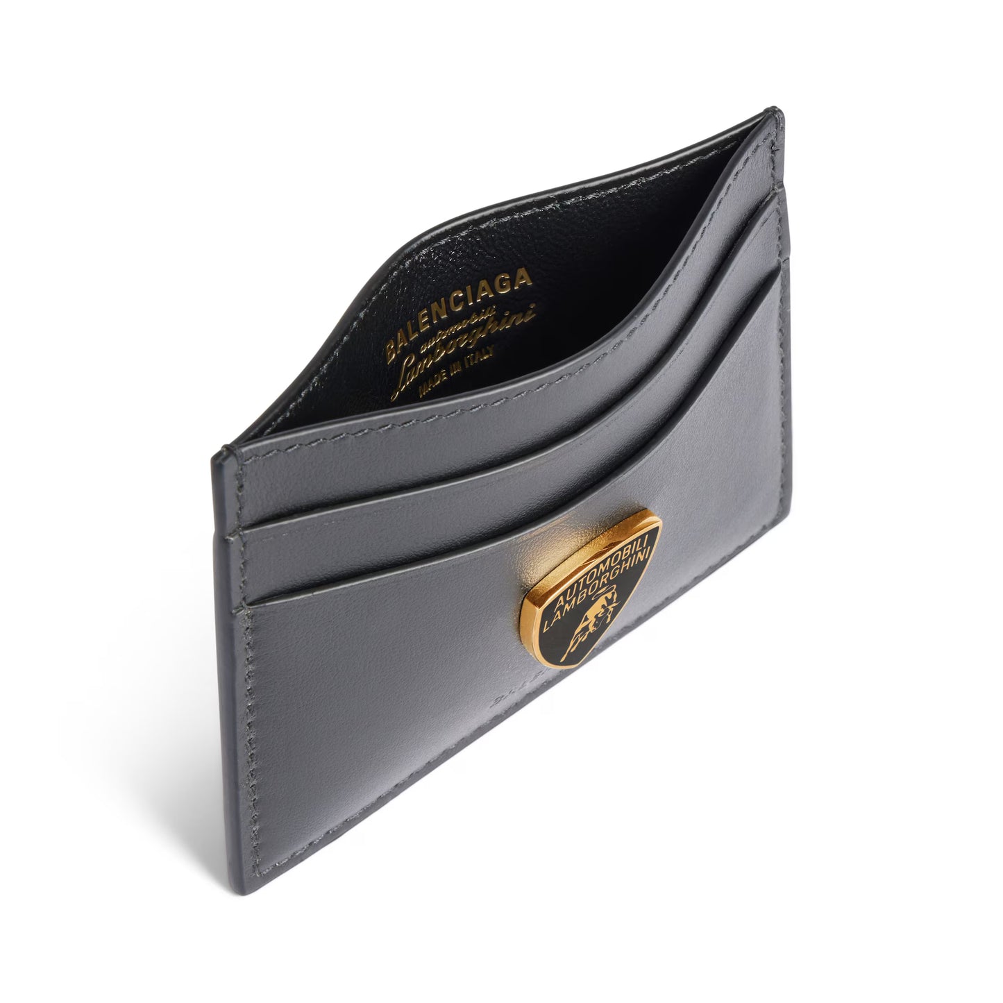 Balenciaga | Automobili Lamborghini Card Holder in Black