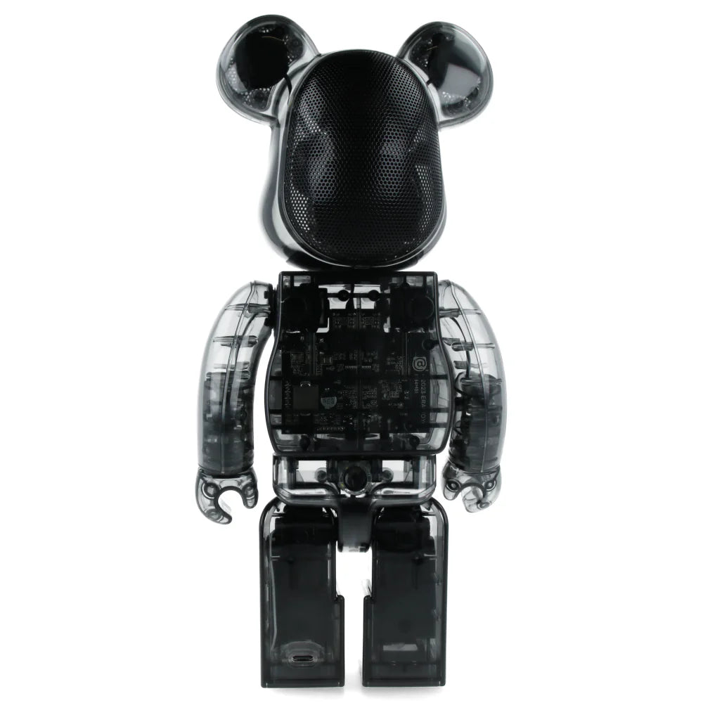 400% Bearbrick Portable Speaker Rinaro Smoke