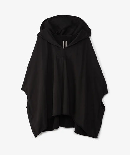 Rick Owens Kaftan Hoodie - Black