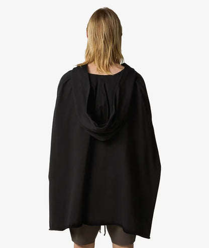 Rick Owens Kaftan Hoodie - Black