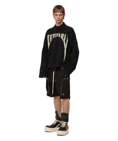 Rick Owens Porterville Jumbo Sweater - Black