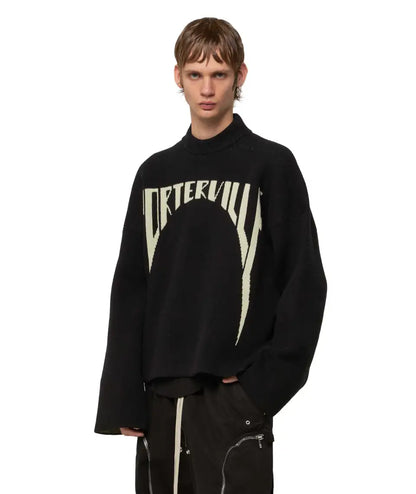 Rick Owens Porterville Jumbo Sweater - Black