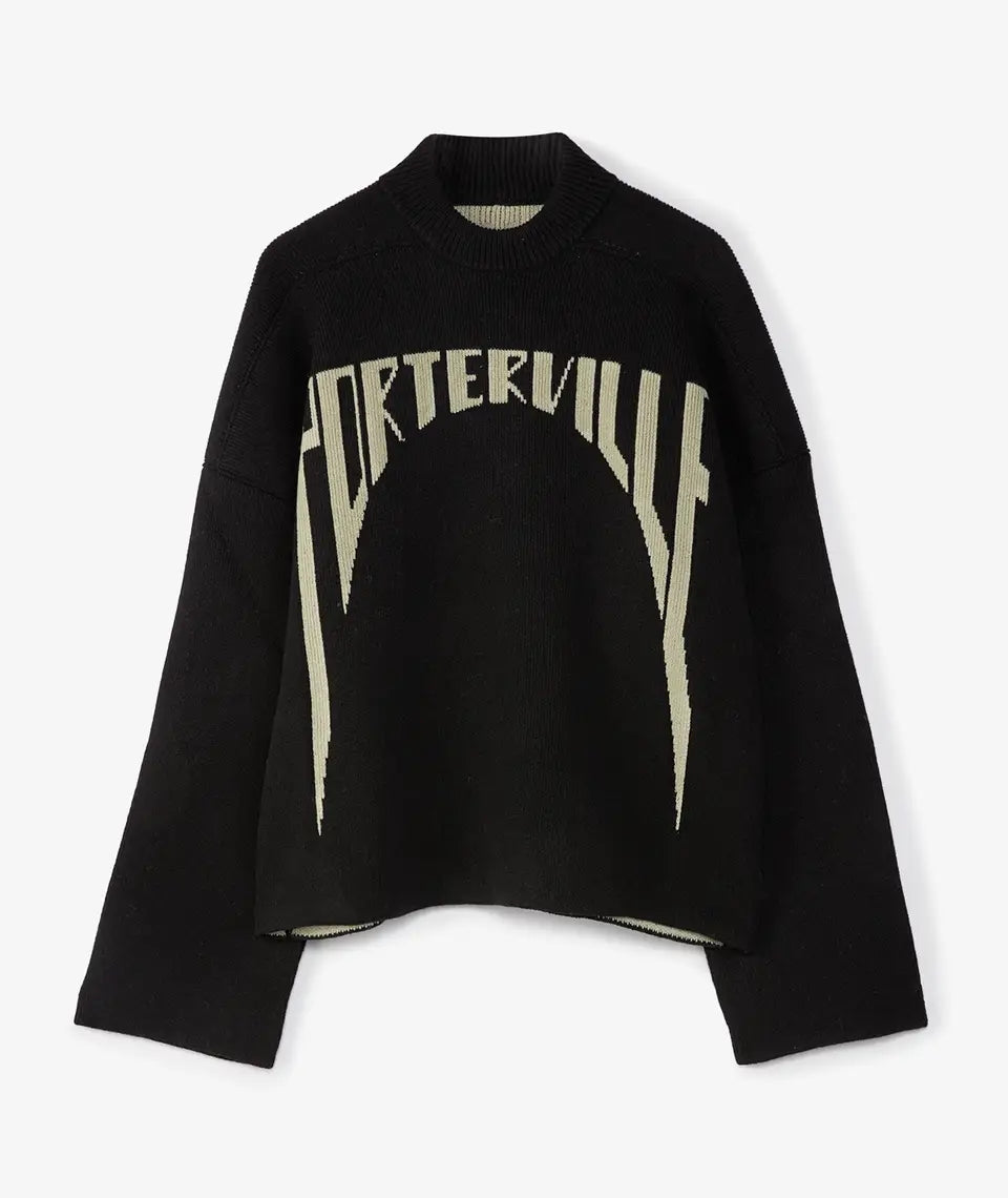 Rick Owens Porterville Jumbo Sweater - Black