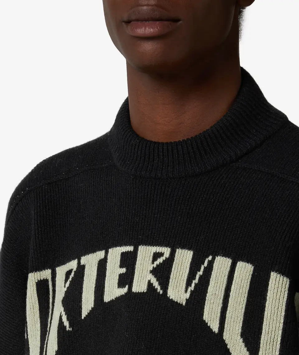 Rick Owens Porterville Jumbo Sweater - Black