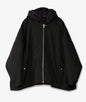 Rick Owens Hooded Peter Down Jacket - Black