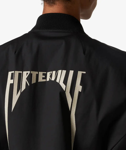 Rick Owens Jumbo Peter Flight Bomber Jacket - Black