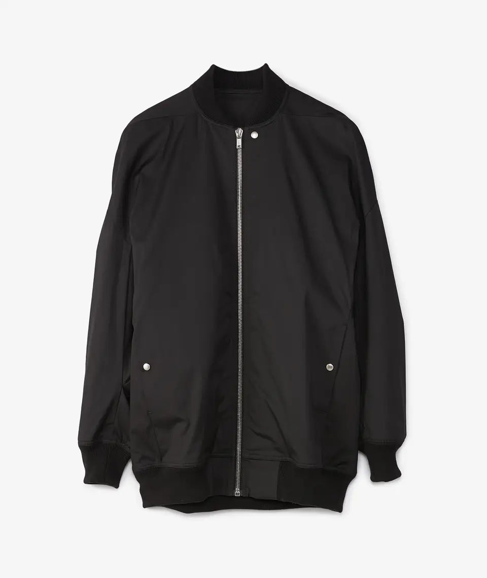 Rick Owens Jumbo Peter Flight Bomber Jacket - Black
