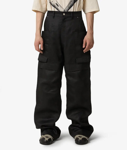 Rick Owens Stefan Cargo Pants - Black