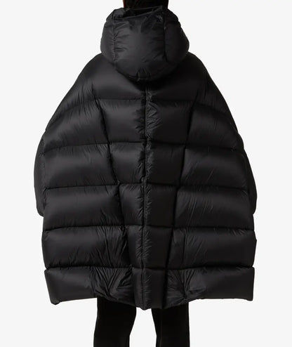 Rick Owens Hooded Peter Down Jacket - Black