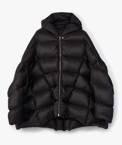 Rick Owens Hooded Peter Down Jacket - Black