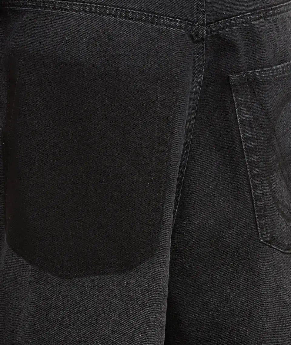 Vetements Painted Anarchy Reworked Jeans - Black