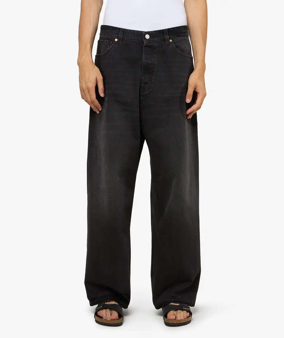 Vetements Painted Anarchy Reworked Jeans - Black