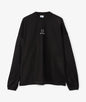 VETEMENTS Embroidered Reworked Long Sleeve T-Shirt - Black