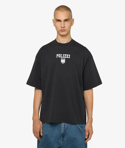 VETEMENTS Polizei Regular T-Shirt - Black