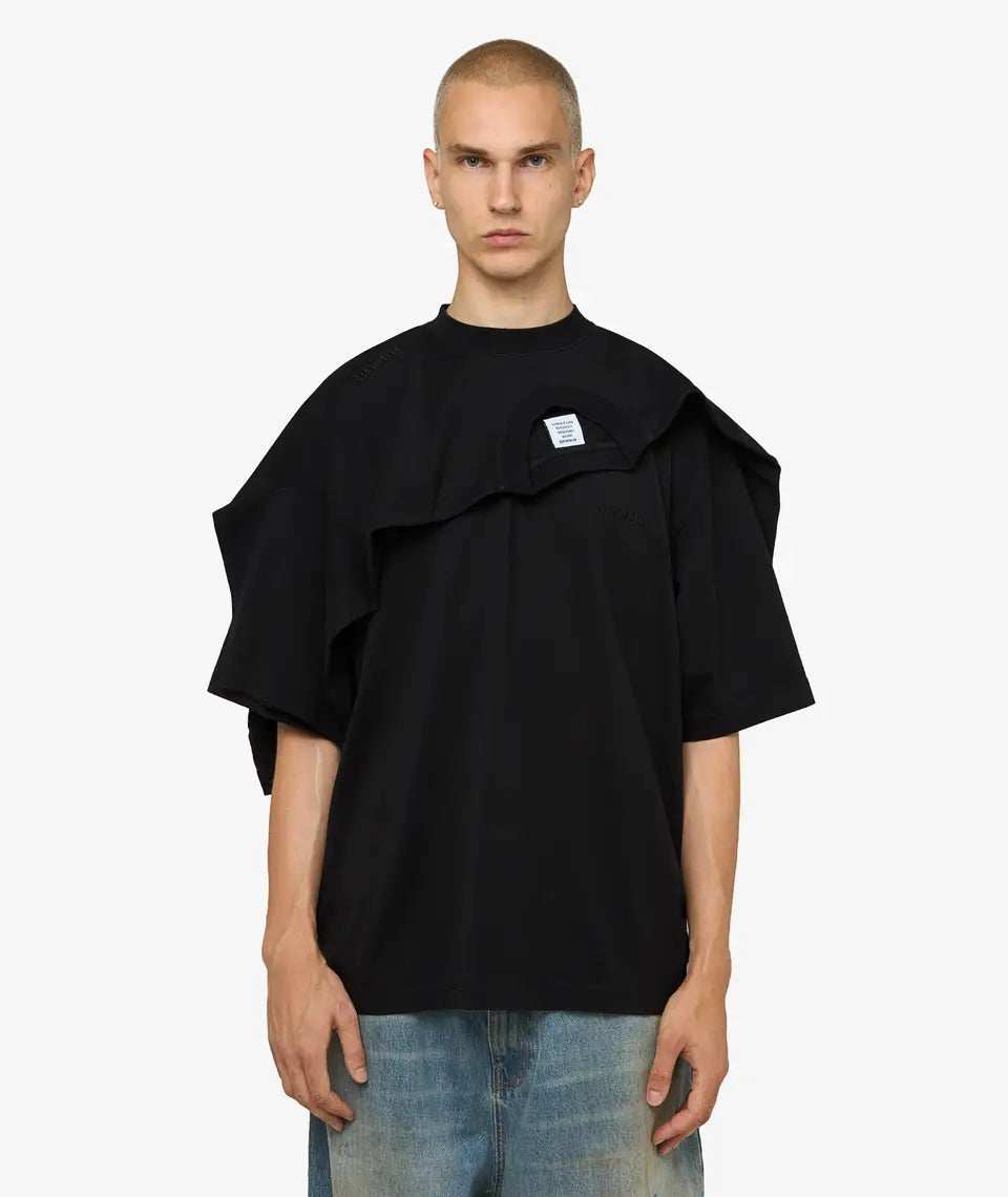 VETEMENTS Double Layered T-Shirt - Black