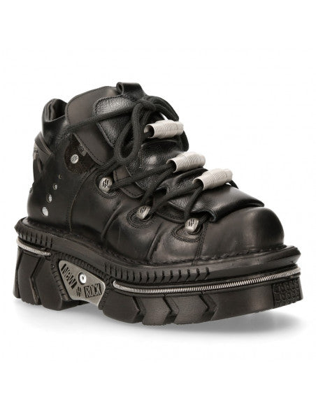 New Rock ANKLE BOOT TECHNO M-106M-C1 Black