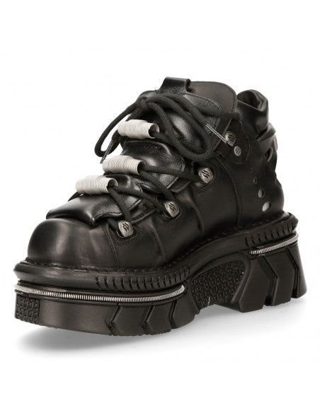 New Rock ANKLE BOOT TECHNO M-106M-C1 Black