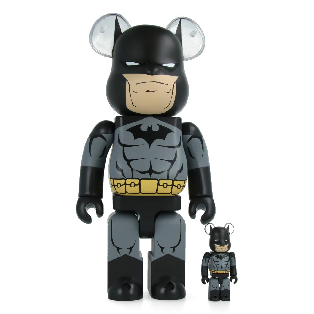 400% + 100% Bearbrick Batman Hush Black ver.