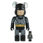 400% + 100% Bearbrick Batman Hush Black ver.